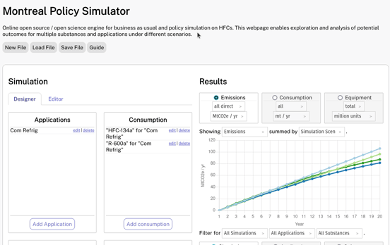 Animated GIF of updating the simulations