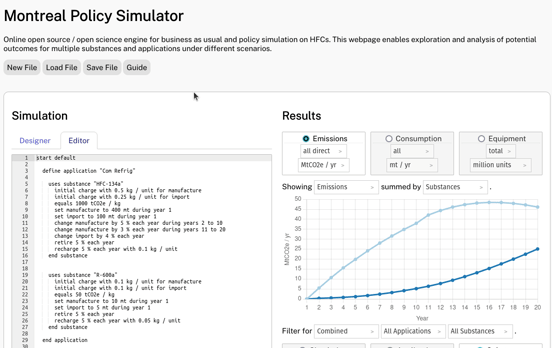 Animated GIF of editing code